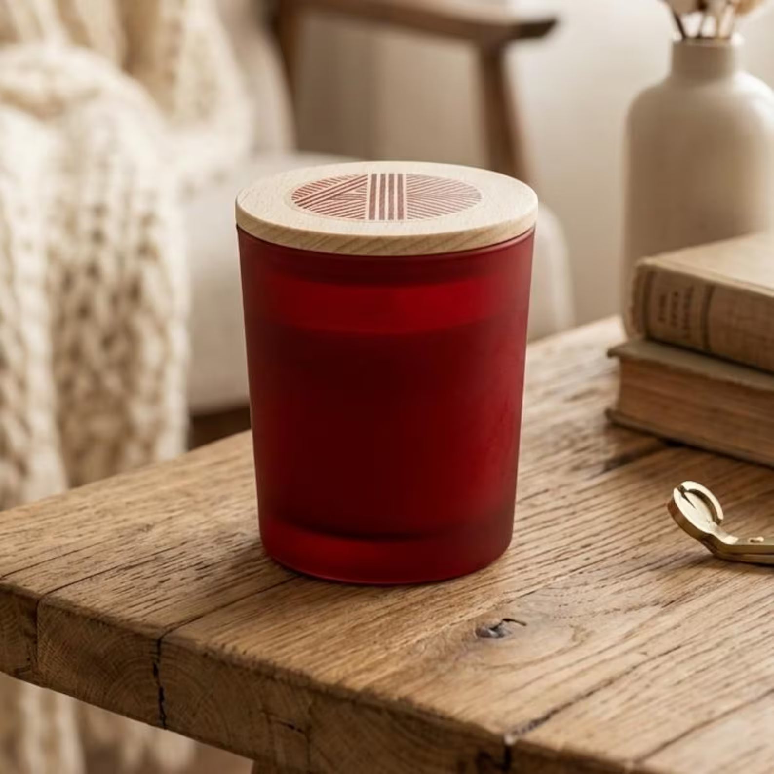 Handmade Scented Soy Candle in Glass Jar | Aesthetic Home Decor | Gift for Her & Him | Mother's Day Gift | Birthday Gift